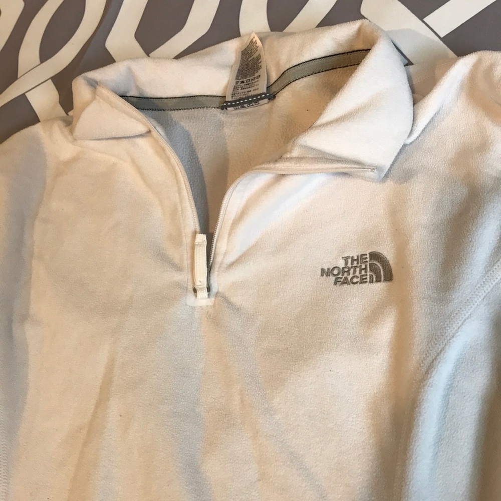quarter zip north face fleece